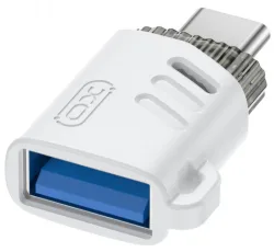 Adattatore OTG USB-C - USB-A XO Design NB256B, Bianco