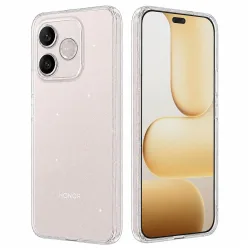 Custodia per Honor 600 Lite, Techsuit, SparkleSkin, Trasparente