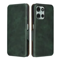Custodia per Motorola Moto G75, Techsuit, Safe Wallet Plus, Verde