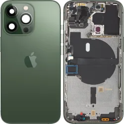 Copertura Batteria Apple iPhone 13 Pro, Con Scocca Centrale, Verde (Alpine Green), Swap Premium