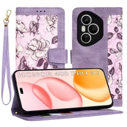 Custodia per Honor 400 Pro, Techsuit, FlipCraft, Viola