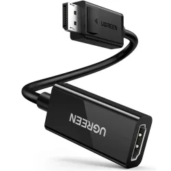 Adattatore video UGREEN MM137, DisplayPort - HDMI, 4K, nero
