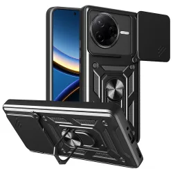 Custodia per Xiaomi Poco F7 Pro, Techsuit, CamShield, Nera