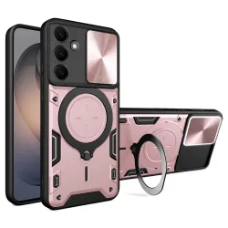 Custodia per Samsung Galaxy S26 S942, Techsuit, CamGuard Pro, Rosa Oro