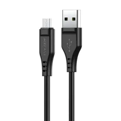 Cavo Dati e Ricarica USB-A - microUSB Acefast C3-09, 18W, 1.2m, Nero