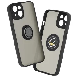 Custodia per Apple iPhone 14, Techsuit, Glinth, Nera