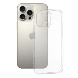 Custodia per Apple iPhone 16 Pro Max, Techsuit, Chiara, Trasparente