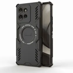 Custodia MagSafe per Motorola Edge 50, Techsuit, ArmorMag, Nera