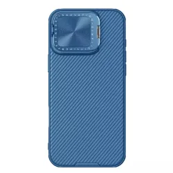 Custodia per Apple iPhone 16 Pro Max, Nillkin, CamShield Prop, Blu