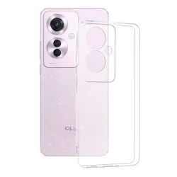 Custodia per Oppo Reno11 F, Techsuit, Chiara, Trasparente