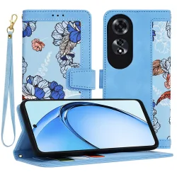 Custodia per Oppo A60, Techsuit, FlipCraft, Blu