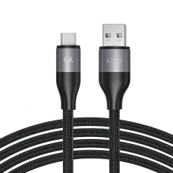 Cavo Dati e Ricarica USB-A - USB-C Lito LD23T, 18W, 1m, Grigio