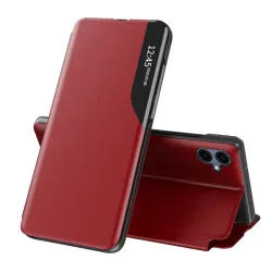 Custodia per Samsung Galaxy A06 A065, Techsuit, eFold, Rossa