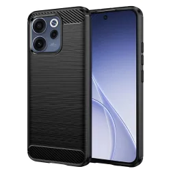 Custodia per Oppo Reno15 FS / Reno15 F, Techsuit, Carbonio, Nera