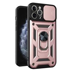 Custodia per Apple iPhone 11 Pro, Techsuit, CamShield, Rosa