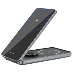 Caricabatterie Rete Wireless Proove Metal Edge 3in1, 15W, 1.67A, Grigio WSME15010003