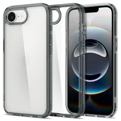 Custodia per Apple iPhone 17e / 16e, Spigen, Ultra Hybrid, Fumurie ACS09531