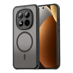 Custodia MagSafe per Xiaomi Poco M8 Pro / Redmi Note 15 Pro+ 5G, Techsuit, HaloFrost II, Nera