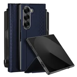 Custodia per Samsung Galaxy Z Fold6 F956, DUX DUCIS, Bril, Blu