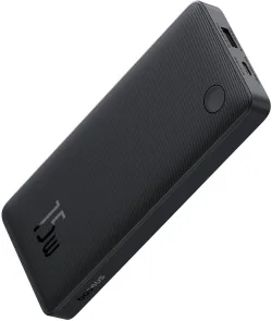Batteria esterna Baseus Airpow Lite, 10000mAh, 15W, 1 x USB-A - 1 x USB-C, nero P10067500123-00