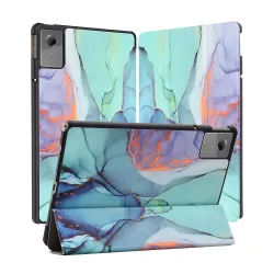 Custodia per Lenovo Idea Tab 11, Techsuit, FoldPro Green Time, Multicolore