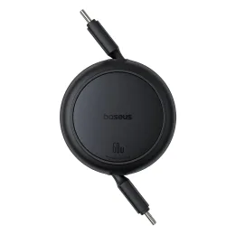Cavo Dati e Ricarica USB-C - USB-C Baseus Free2Pull Mini Retrattile, 60W, 1m, Nero P10364500111-01