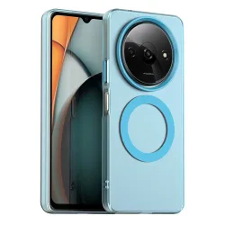 Custodia MagSafe per Xiaomi Redmi A3x / A3, Techsuit, CandyCase, Blu