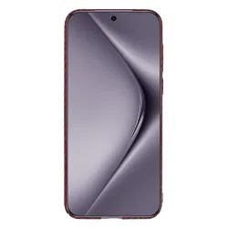 Custodia per Huawei Pura 70 Pro, Techsuit, Carbonite FiberShell, Rossa