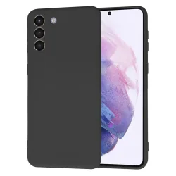 Custodia per Samsung Galaxy S21+ 5G G996, Techsuit, SoftFlex, Nera