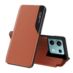 Custodia per Xiaomi Redmi Note 13 5G, Techsuit, eFold, Arancione
