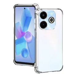 Custodia per Infinix Hot 40i, Techsuit, Shockproof Clear, Trasparente