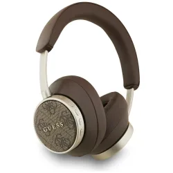 Auricolare Bluetooth Guess 4G Classic Logo, A2DP, Marrone