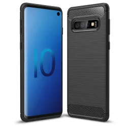 Custodia per Samsung Galaxy A50s A507 / A30s A307 / A50 A505, OEM, Carbonio, Nera