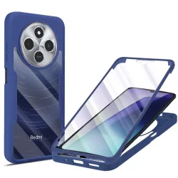 Custodia per Xiaomi Poco C75 / Redmi 14C, Techsuit, ColorVerse 360, Blu