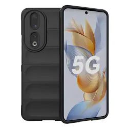 Custodia per Honor 90, Techsuit, Magic Shield, Nera