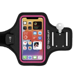 Custodia Universale per Telefono max. 6.8 pollici, Techsuit, Sports TH20, Rosa