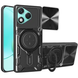 Custodia per Honor 400 Lite, Techsuit, CamGuard Pro, Nera