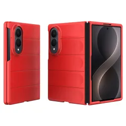 Custodia per Samsung Galaxy Z Fold8 F971, Techsuit, Magic Shield, Rossa