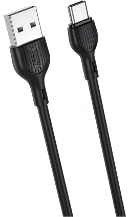 Cavo Dati e Ricarica USB-A - USB-C XO Design NB200, 10W, 1m, Nero