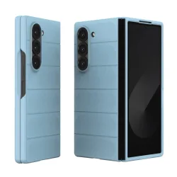 Custodia per Samsung Galaxy Z Fold6 F956, Techsuit, Magic Shield, Blu