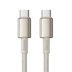 Cavo Dati e Ricarica USB-C - USB-C Baseus Tungsten Gold, 100W, 1m, Dorato P10319800G21-00