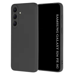 Custodia per Samsung Galaxy S26 FE / S25 FE, Techsuit, SoftFlex, Nera