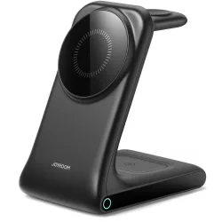 Caricabatterie Wireless Retea Joyroom JR-W15 3in1, 15W, 1.67A, Nero