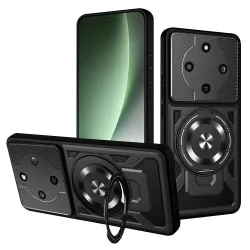 Custodia per Honor Magic8 Lite, Techsuit, RuggedCam, Nera