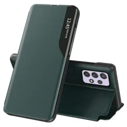 Custodia per Samsung Galaxy A23 5G A236 / A23 A235, Techsuit, eFold, Verde Scuro