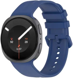 Cinturino Tech-Protect Silicone Evo per Samsung Galaxy Watch9 / Watch8 / Watch8 Classic Series, Blu Navy