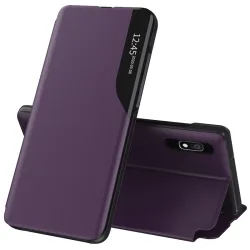 Custodia per Samsung Galaxy A10 A105 / M10 M105, Techsuit, eFold, Viola