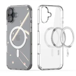 Custodia MagSafe per Apple iPhone 16 Plus, DUX DUCIS, Clin, Trasparente