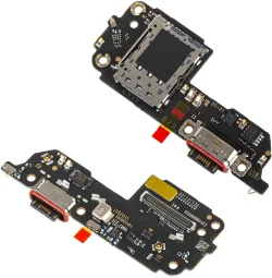 Scheda con Connettore di Ricarica - Microfono - Modulo Lettore SIM Xiaomi Redmi Note 14 Pro+ 5G, Service Pack 5600200O16U00