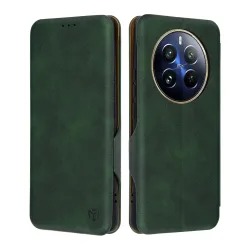 Custodia per Realme 12 Pro / 12 Pro+, Techsuit, Safe Wallet Plus, Verde